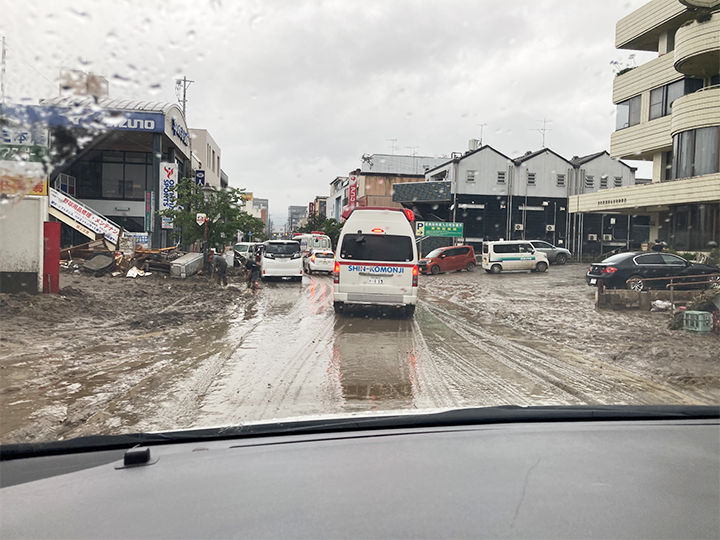 九州豪雨災害派遣写真01